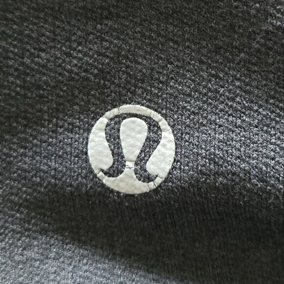Lululemon In The Flow Crop II - 4 Heathered Deep Coal - Picture 7 of 8